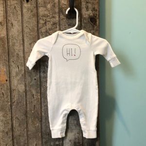 Baby Gap “Hi!” one-piece